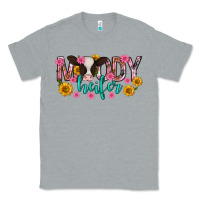 Heather Grey Moody Heifer Mother's Day Classic Tee - texasbilliewilder