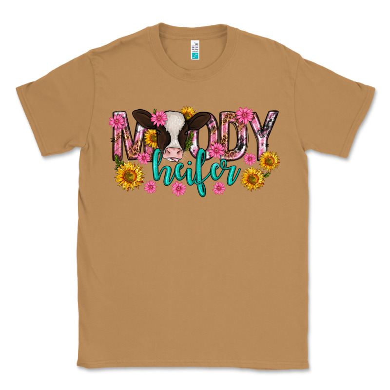 Moody Heifer Mother's Day Classic Tee by texasbilliewilder | Teevron