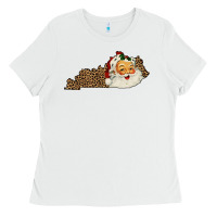White Kentucky Santa Ladies Tee - Bettercallsaul