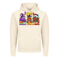 Vintage Artic happy hallothanksmas truck Vintage Hoodie - CowGirlArtShop