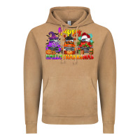 Vintage Camel happy hallothanksmas truck Vintage Hoodie - CowGirlArtShop