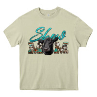 Mossy show mom aztec cowhide black angus Heavy Core Tee - Artiststas