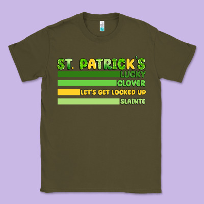 St. Patrick's Lucky Clover  Artiststas Classic Tee Designed By Artiststas