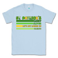 Dusty Blue st. patrick's lucky clover  artiststas Classic Tee - Artiststas