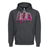 Smoke Merry Christmas Zipper Hoodie - SublimationCraftShop