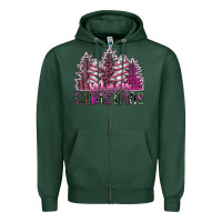 Sports Green Merry Christmas Zipper Hoodie - SublimationCraftShop