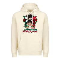 Sandshell mexicana messy bun mama Premium Hoodie - BundleAndBundleShop
