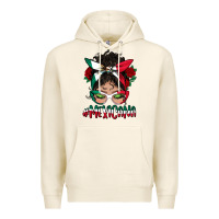 Tofu mexicana messy bun mama Premium Hoodie - BundleAndBundleShop