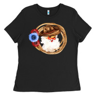 Black Cowboy Santa Ladies Tee - Bettercallsaul