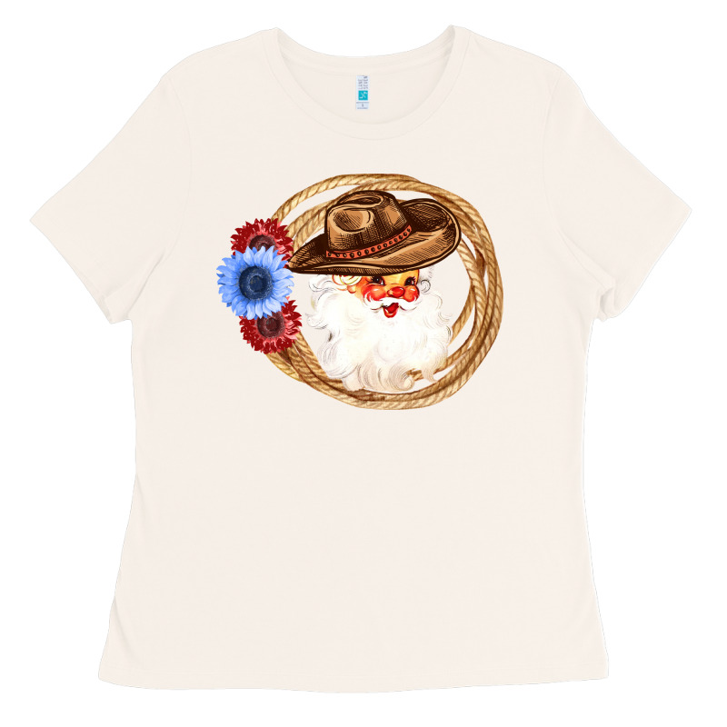 Cowboy Santa Ladies Tee by Bettercallsaul | Teevron