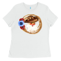 White Cowboy Santa Ladies Tee - Bettercallsaul