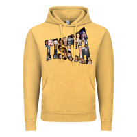 Vintage Mustard NYU Tisch Vintage Hoodie - minhPixels