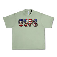 Oil Green usps 4th of july Urban Heavy Tee - CowGirlArtShop