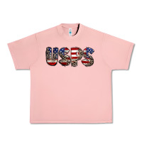 Salmon usps 4th of july Urban Heavy Tee - CowGirlArtShop