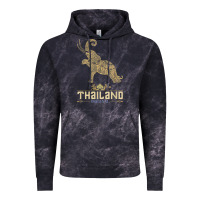Cloud Black Thai Flag Vacation Bangkok Travel Thailand Vintage Hoodie - minhPixels