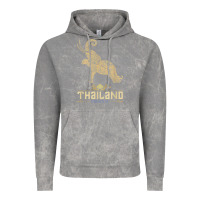 Cloud Rock Thai Flag Vacation Bangkok Travel Thailand Vintage Hoodie - minhPixels