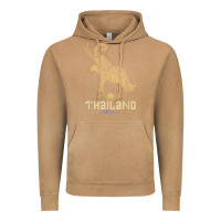Vintage Camel Thai Flag Vacation Bangkok Travel Thailand Vintage Hoodie - minhPixels