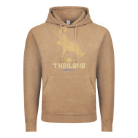 Vintage Coffee Thai Flag Vacation Bangkok Travel Thailand Vintage Hoodie - minhPixels