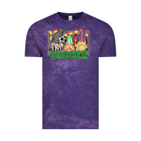 Cloud Purple soccer gnomies Vintage Tee - HowdyJamesFarm