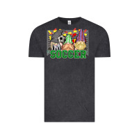 Vintage Black soccer gnomies Vintage Tee - HowdyJamesFarm