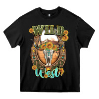 Black wild west Heavy Core Tee - Artiststas
