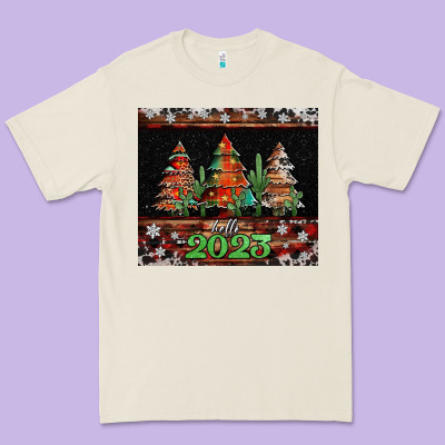 Hello 2023 Premium Tee Designed By Jasminsmagicworld
