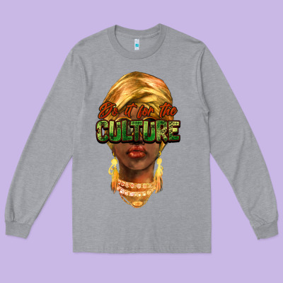 Do It For The Culture Long Sleeve Tee Designed By Howdyjamesfarm