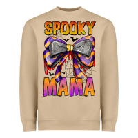 Mushroom Spooky Mama Heavyweight Sweatshirt - CowhideDigitalArt