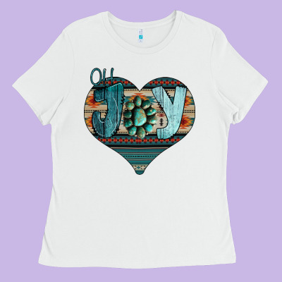 Joy Christmas Ladies Tee Designed By Bettercallsaul