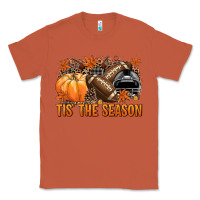 Copper Tis' the season Football black helmet Classic Tee - NancyCooperArtShop