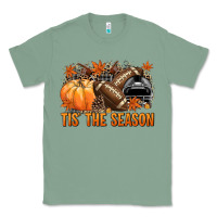 Sage Tis' the season Football black helmet Classic Tee - NancyCooperArtShop