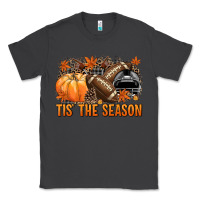 Smoke Tis' the season Football black helmet Classic Tee - NancyCooperArtShop