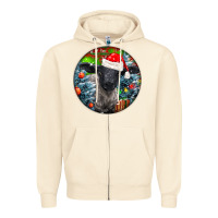 Sandshell christmas suffolk baby sheep ornament Zipper Hoodie - LillyAllenDesigns