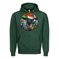 Sports Green christmas suffolk baby sheep ornament Zipper Hoodie - LillyAllenDesigns