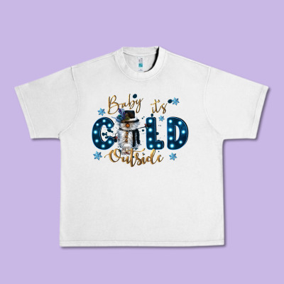 Baby Its Cold Outside Urban Heavy Tee Designed By Cowgirlartshop