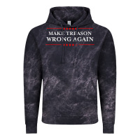 Cloud Black Make Treason Wrong Again Political Resist Lying Anti-Trump Vintage Hoodie - minhPixels