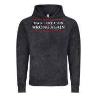 Vintage Black Make Treason Wrong Again Political Resist Lying Anti-Trump Vintage Hoodie - minhPixels