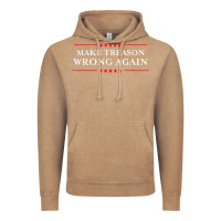Vintage Coffee Make Treason Wrong Again Political Resist Lying Anti-Trump Vintage Hoodie - minhPixels