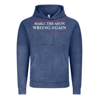 Vintage Denim Make Treason Wrong Again Political Resist Lying Anti-Trump Vintage Hoodie - minhPixels