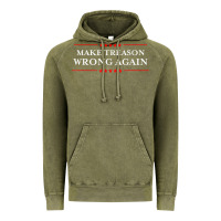 Make Treason Wrong Again Political Resist Lying Anti-trump Vintage Hoodie | Teevron
