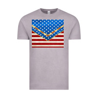 Vintage Zinc glitter american flag Vintage Tee - TumblerDesignByShophia