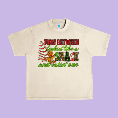 Torn Between Lookin' Like A Snack And Eatin' One Urban Heavy Tee Designed By Ranaportraitstore