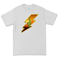 Dove Grey Cactus Sunset Lightning Premium Tee - Bettercallsaul