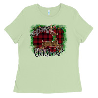 Matcha Merry Christmas Deer Ladies Tee - Bettercallsaul