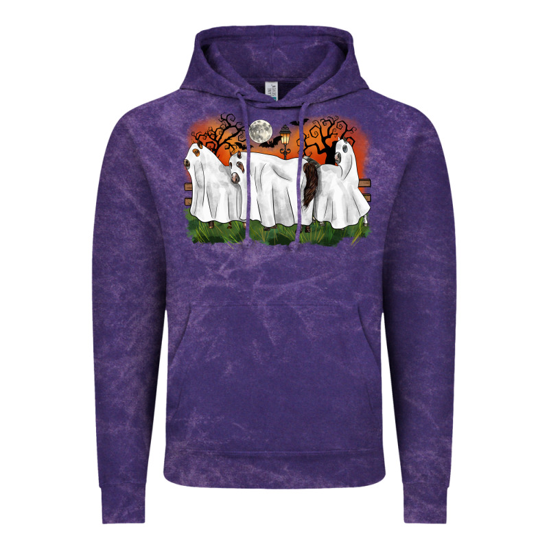 Ghost Horses Halloween Vintage Hoodie by CowGirlArtShop | Teevron