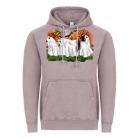 Vintage Zinc ghost horses halloween Vintage Hoodie - CowGirlArtShop