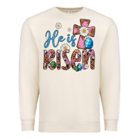 Sandshell he is risen cross Premium Sweatshirt - Artiststas