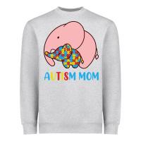 Heather Grey autism awareness autism mom Heavyweight Sweatshirt - CowhideDigitalArt