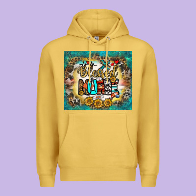 Blessed Nurse Tumbler Premium Hoodie Designed By Bundleandbundleshop