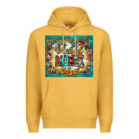Mustard blessed nurse tumbler Premium Hoodie - BundleAndBundleShop